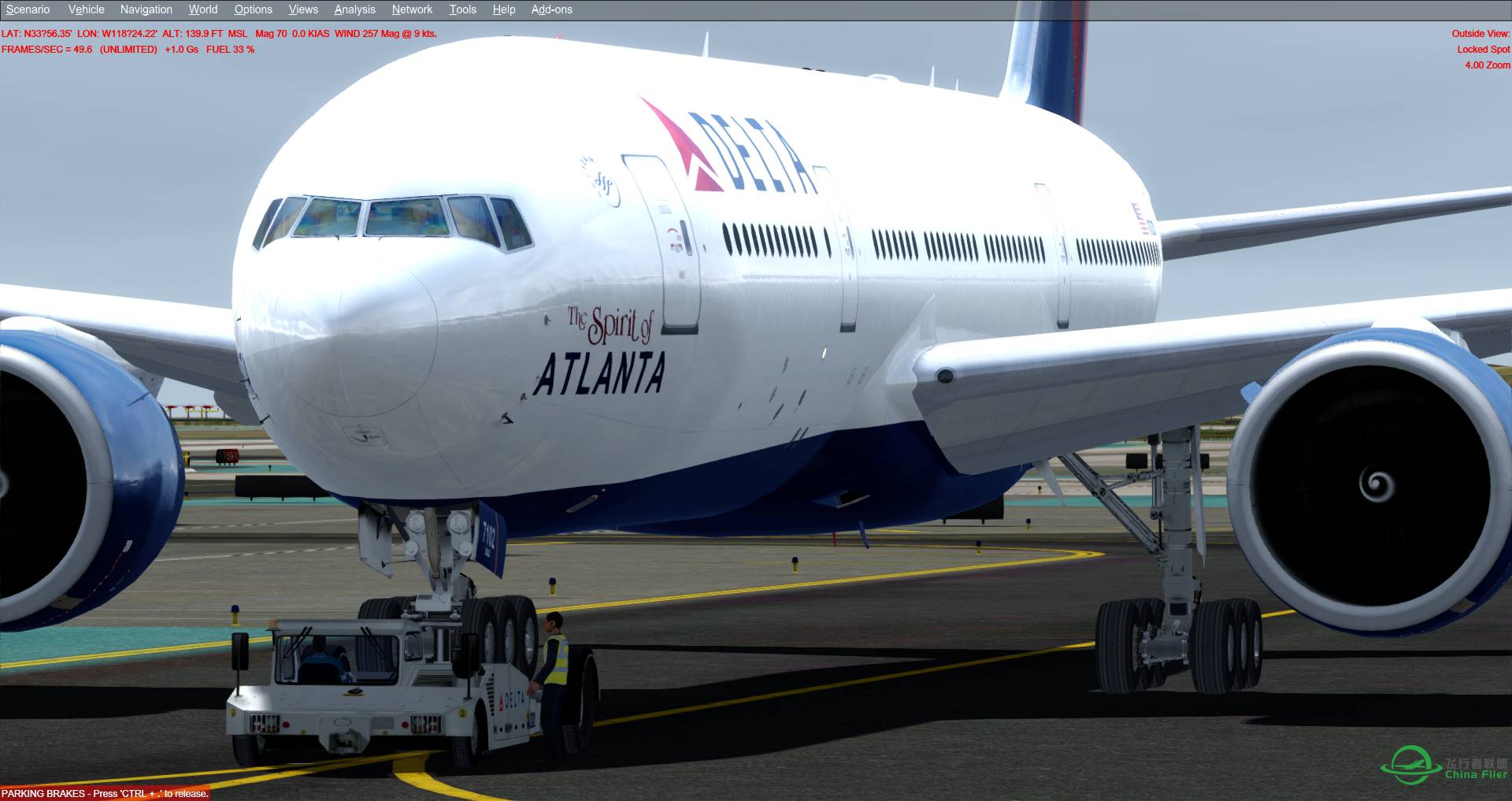 首飞PMDG 777 for P3Dv4-4199 