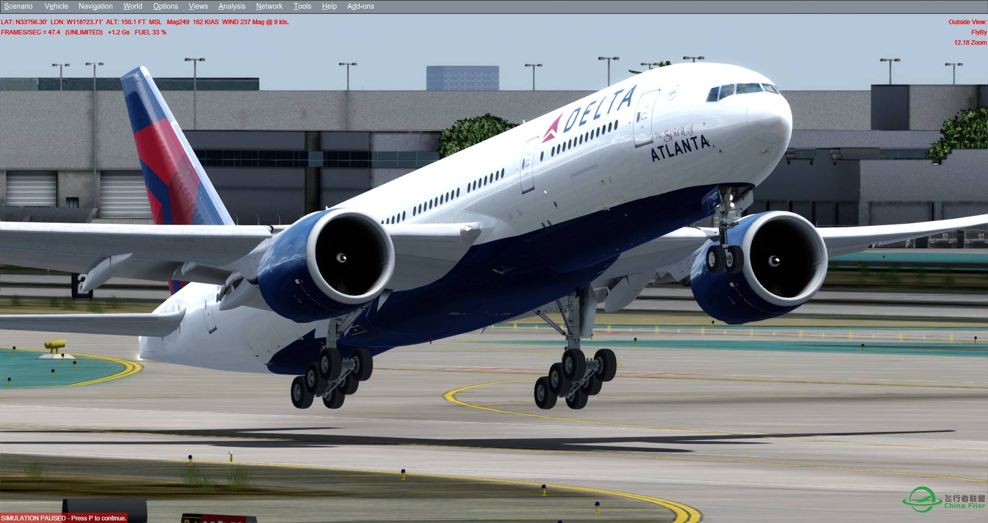 首飞PMDG 777 for P3Dv4-8182 