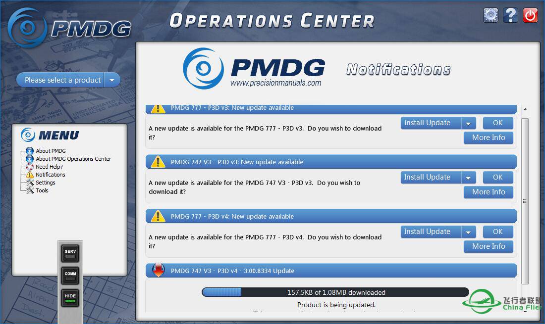 pmdg747v4升级请注意-1308 