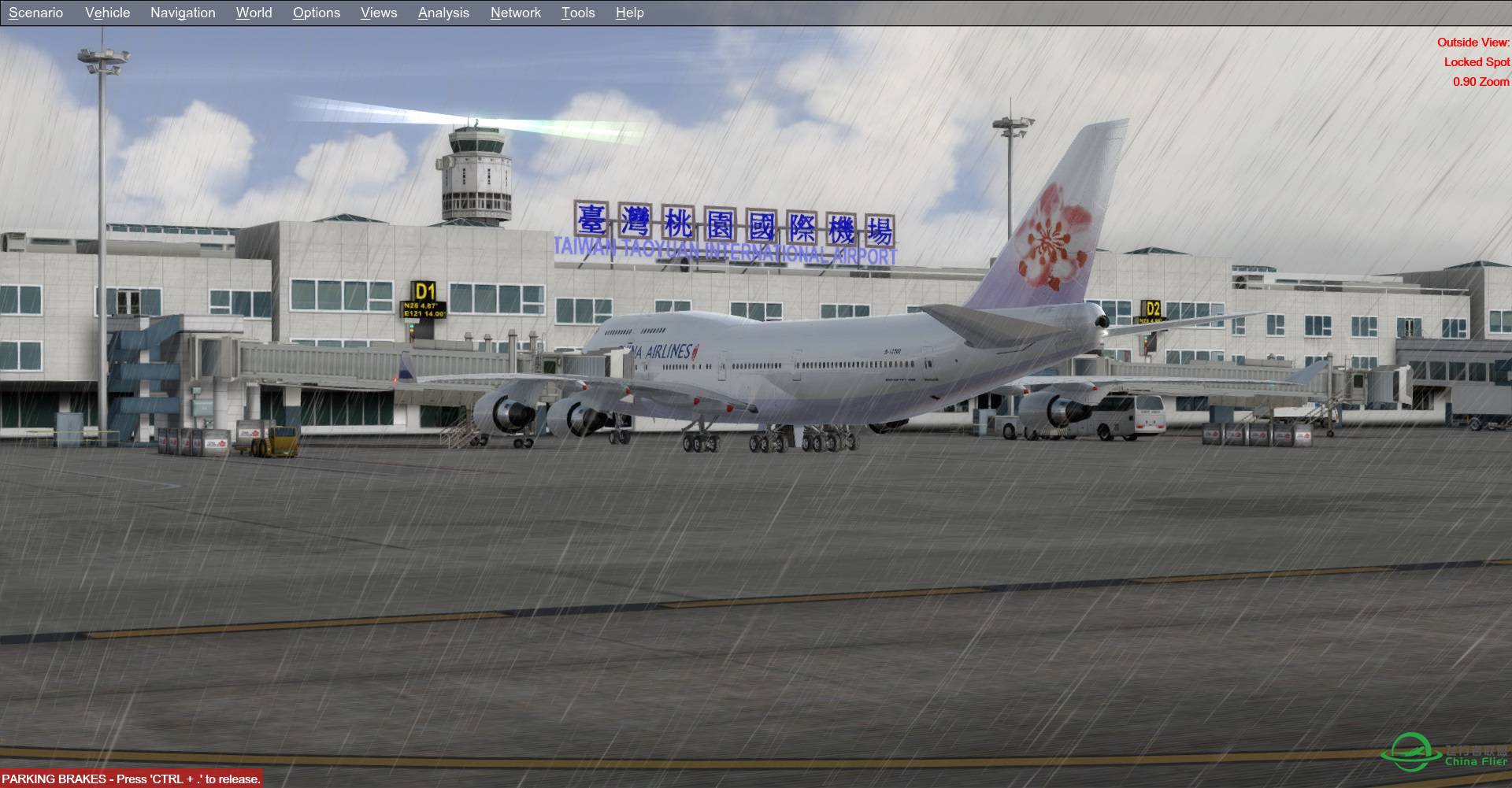 P3DV4开箱放图  747-400 V3-1744 