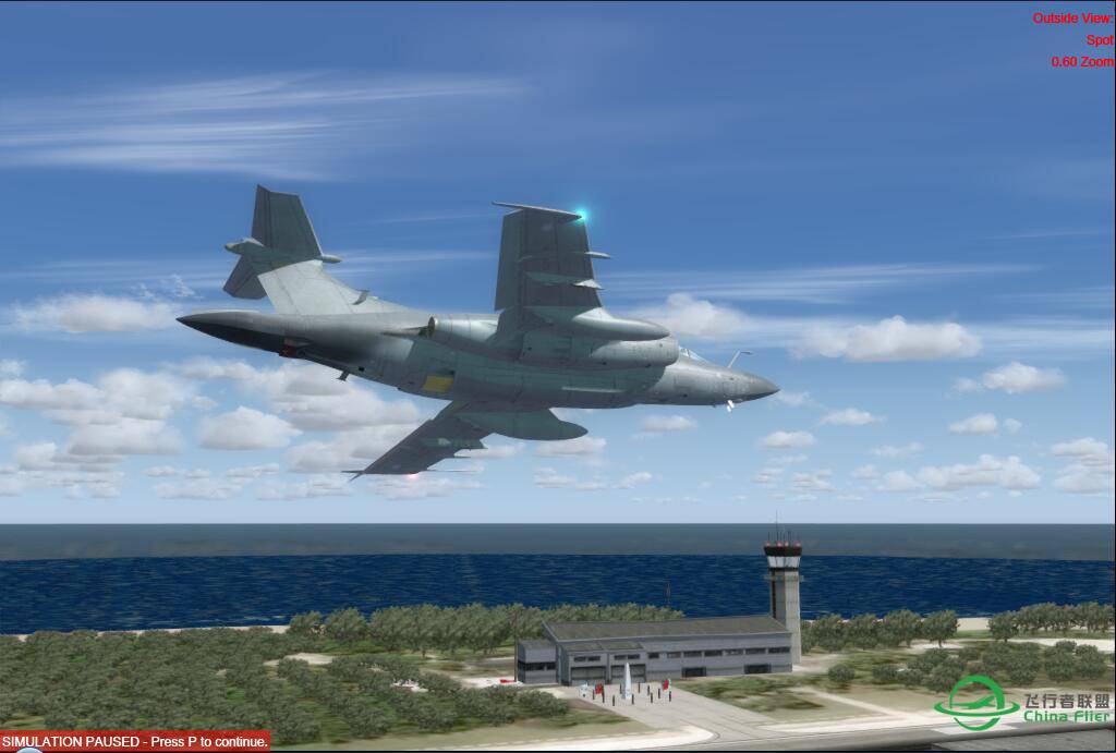 P3D/FSX 里的中国太平岛插件-7805 