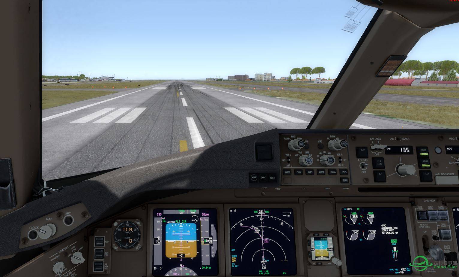 [P3D] B777-200 Emirates @ LIRA-2985 