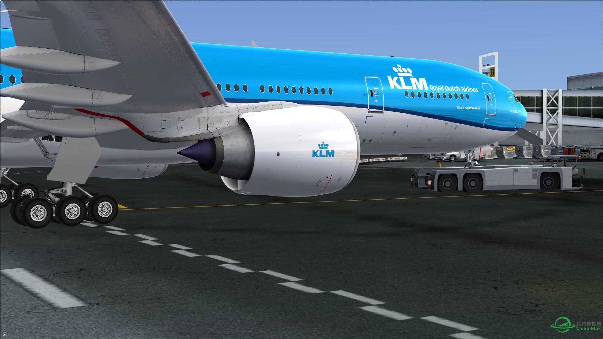 [PMDG777] KLM642 纽约JFK-阿姆斯特丹AMS-7659 