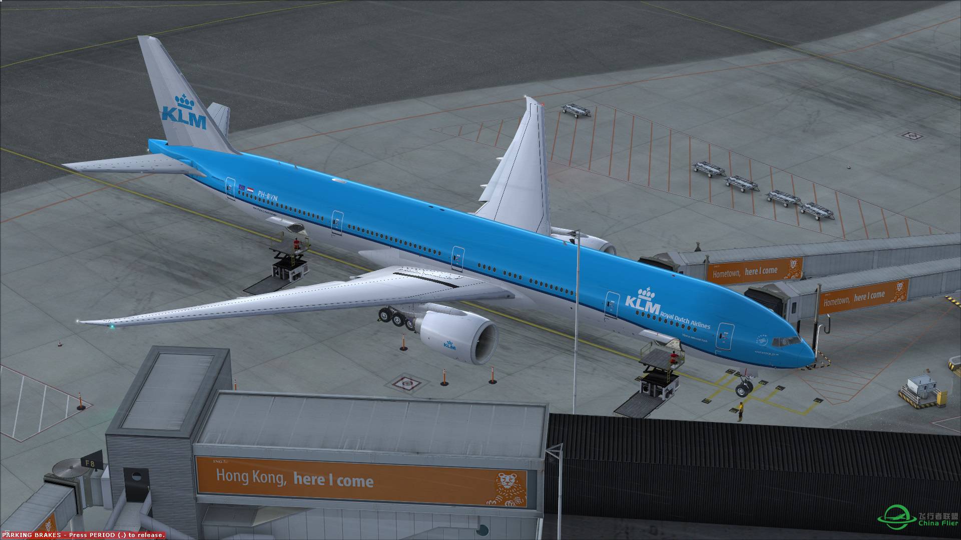 [PMDG777] KLM642 纽约JFK-阿姆斯特丹AMS-4207 