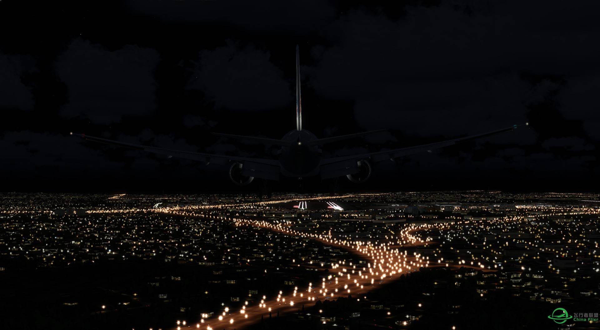 颠覆你对P3D的认知——ORBX+OLC+VECTOR极致夜景-3274 