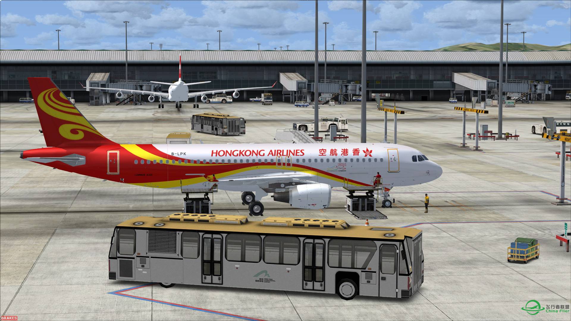 【FSLAB A320X涂装预告】海航集团香港航空B-LPK-1049 