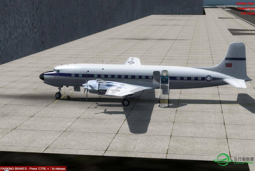 PMDG DC-6B 国军中美号（完工）-3140 