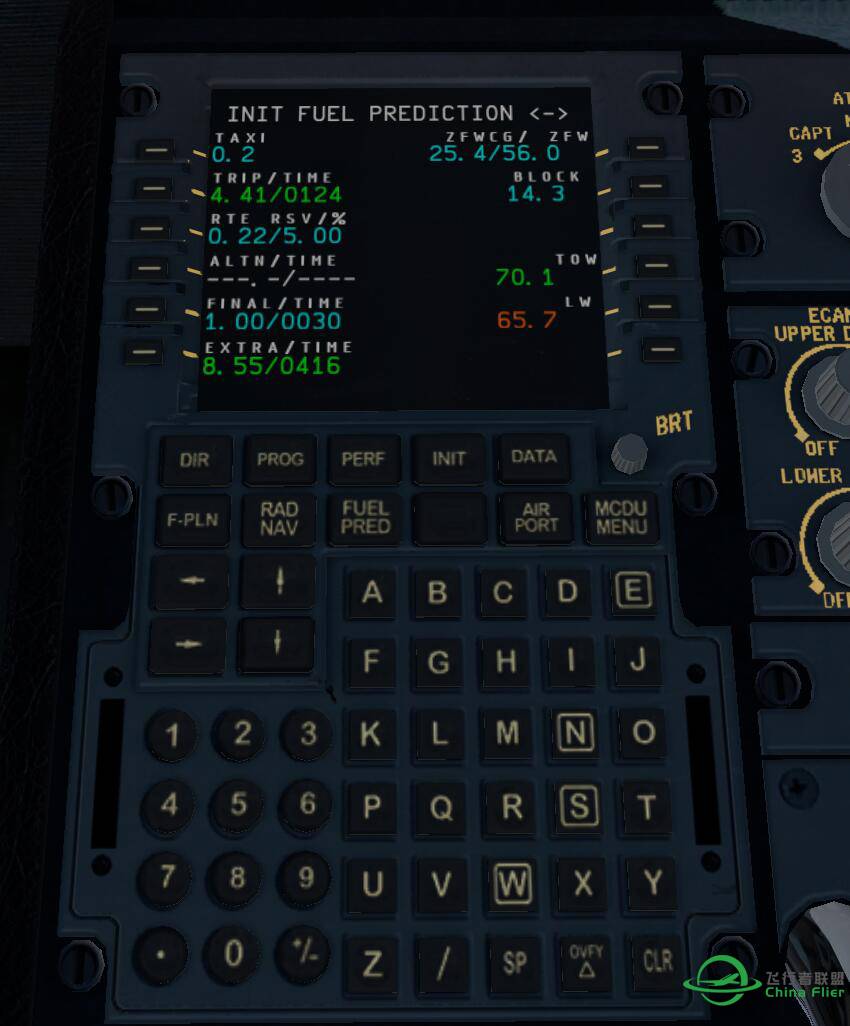 求教XP11 A320 MCDU 航线设置问题-8090 