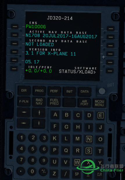 求教XP11 A320 MCDU 航线设置问题-4185 