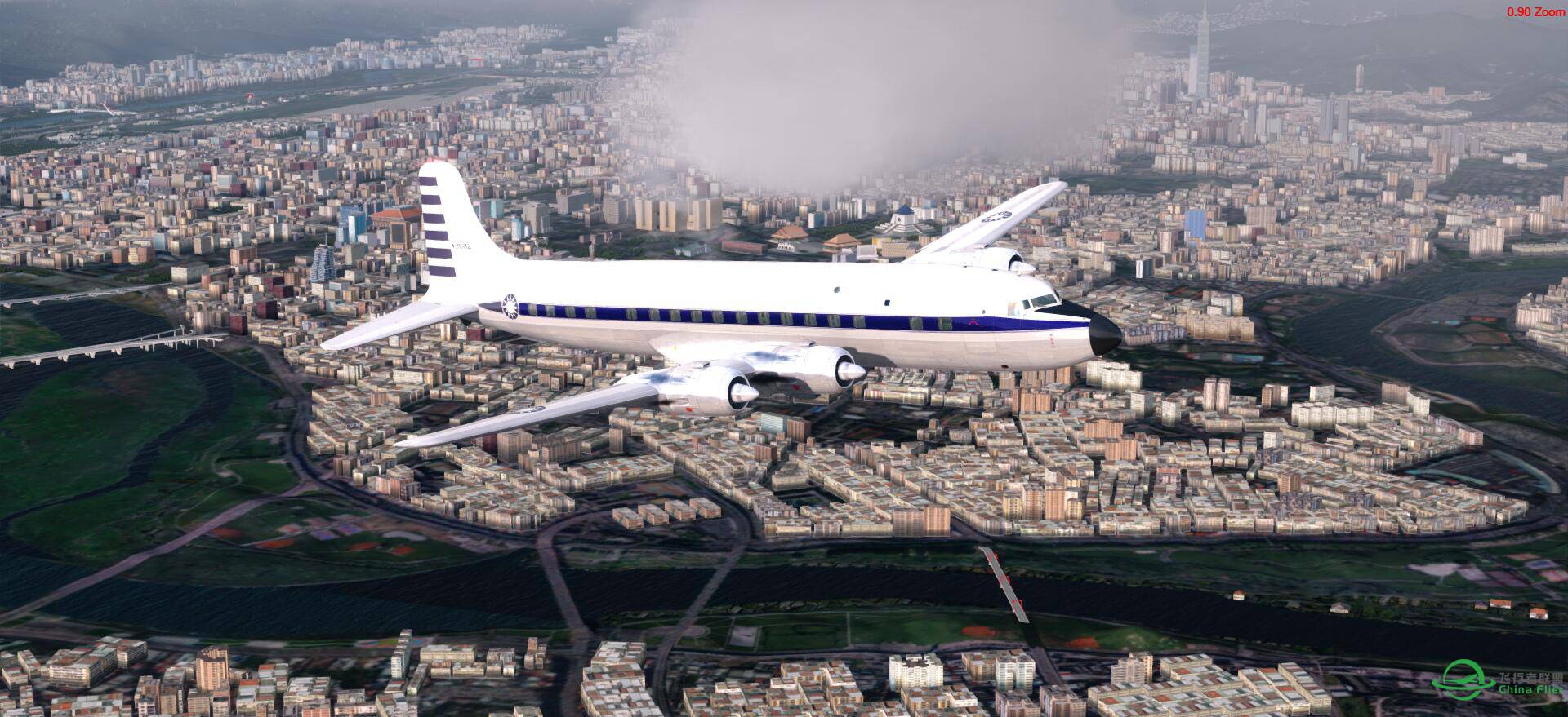 PMDG DC-6A/C-118A 中国国军43682号-5491 