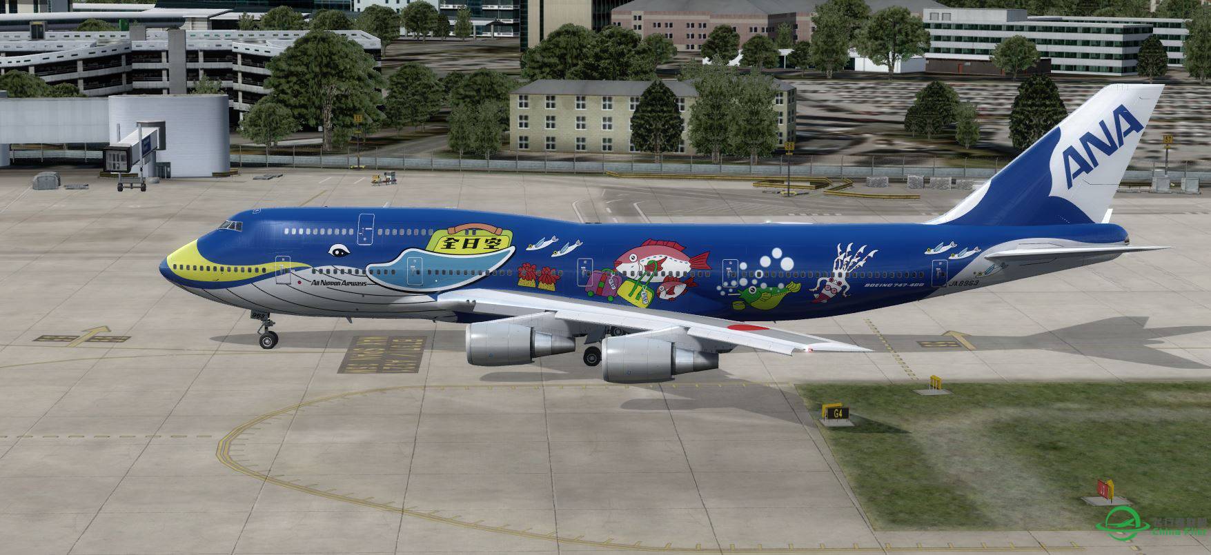 B747 ANA-4694 