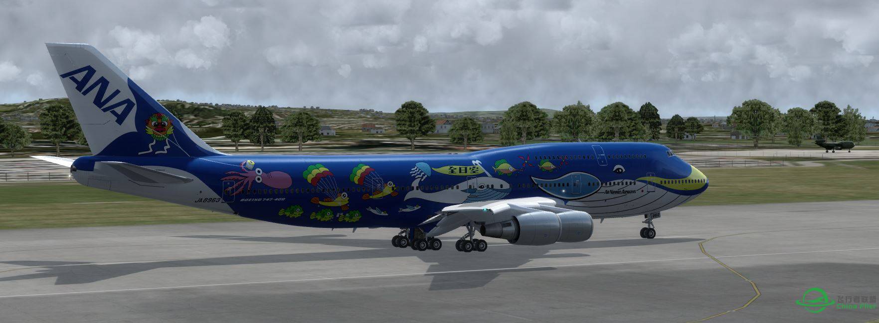 B747 ANA-1819 