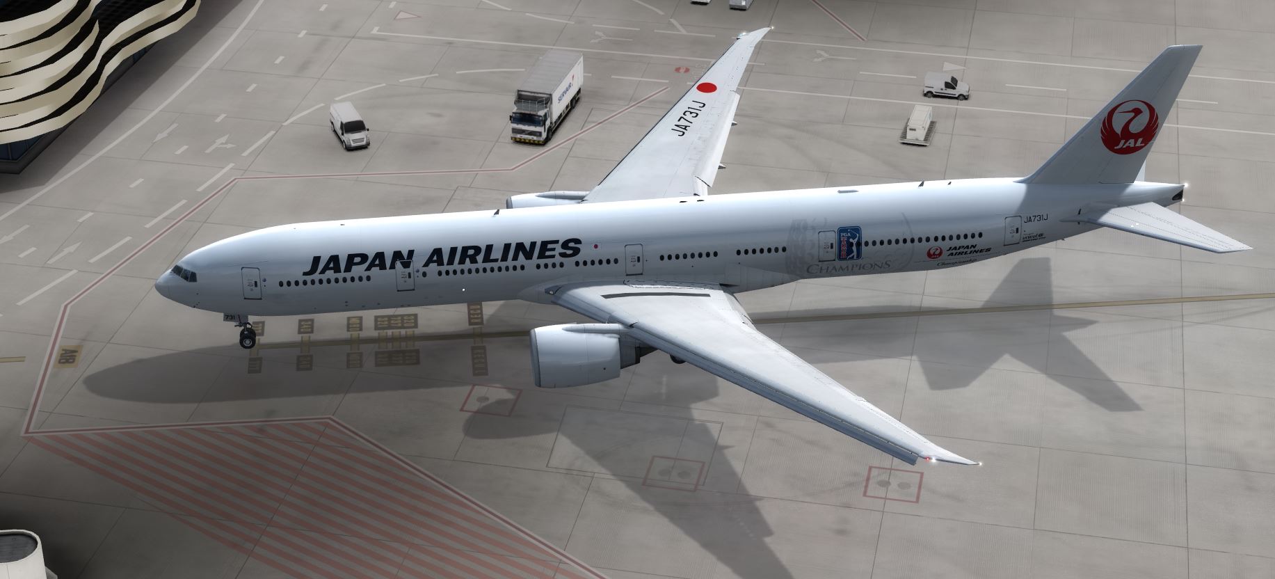 B777-300 Japan Airline PGA Tour-3460 