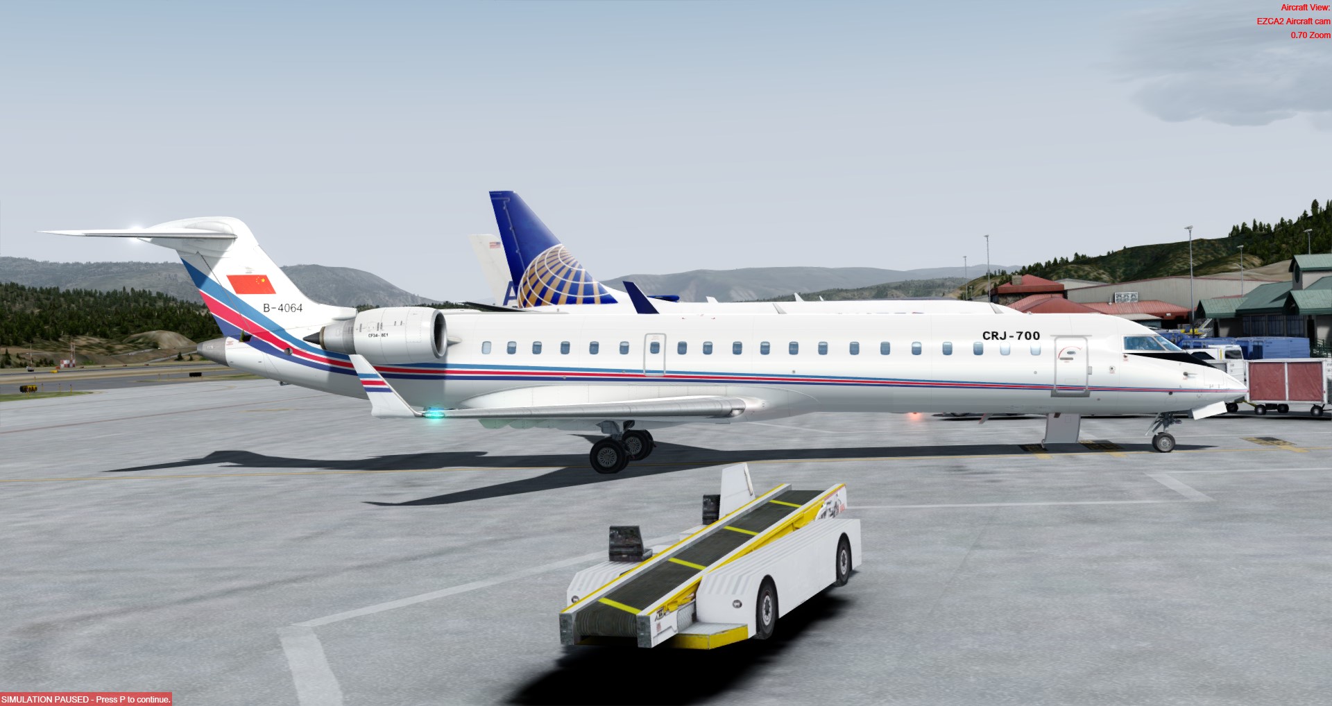 Aerosoft CRJ-700ER 中国空军 Envtex配PTA更新-3039 