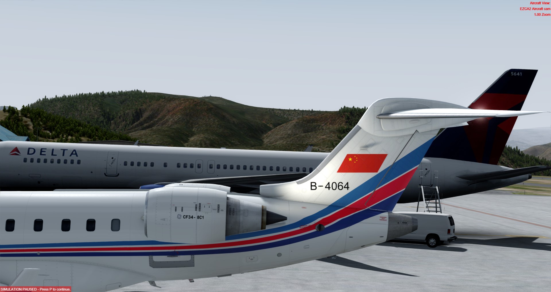 Aerosoft CRJ-700ER 中国空军 Envtex配PTA更新-9041 