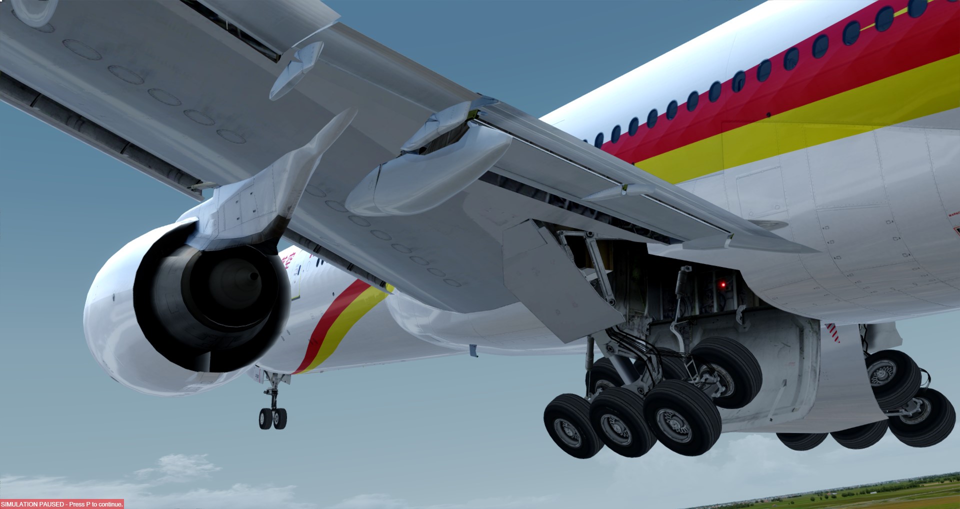 P3D V4 777-300ER虚拟海航 ZSPD-KSFO 照片级-7841 