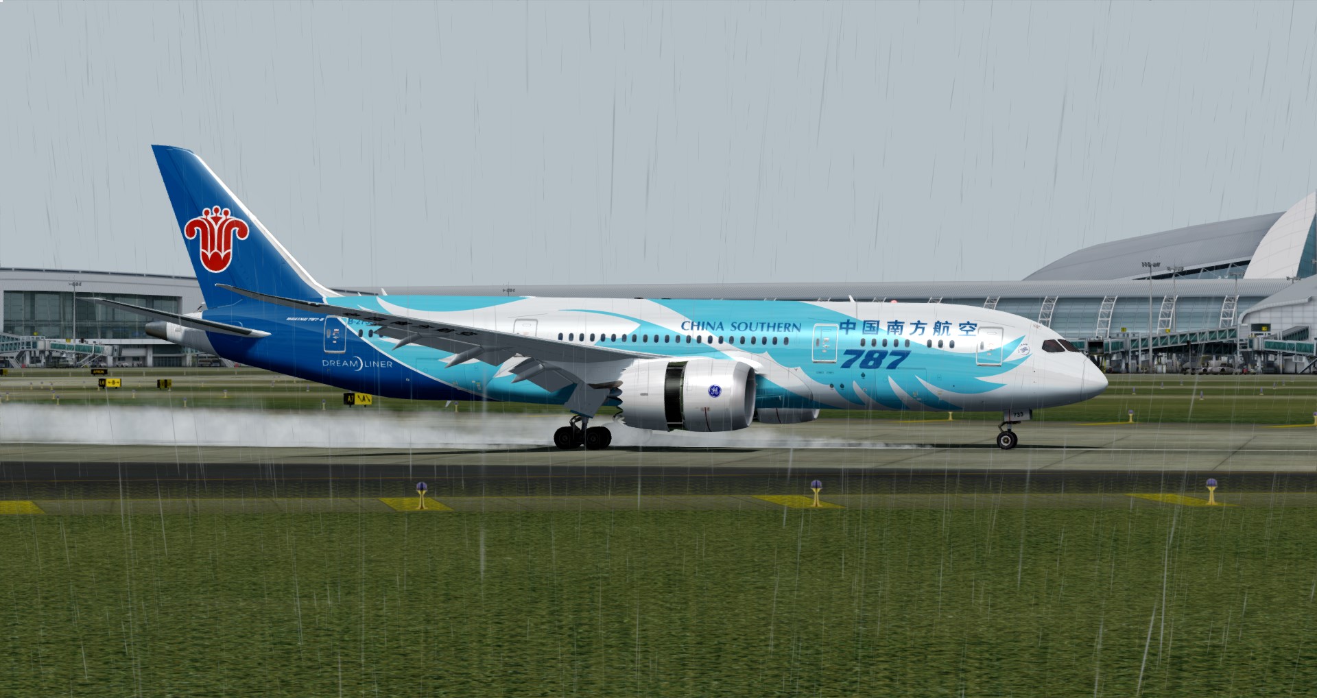 P3D V4 787南航B-2733 EGLL-ZGGG-5602 