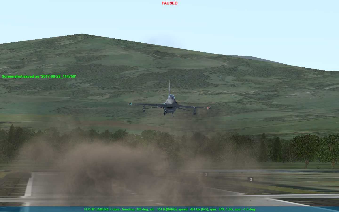 就是爱超低空飞行！！！-1520 