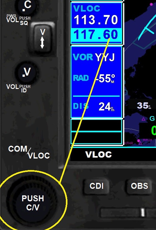 关于Milviz Cessna 310中，无法选取电台频率的MHz，只能调整KHz-2646 