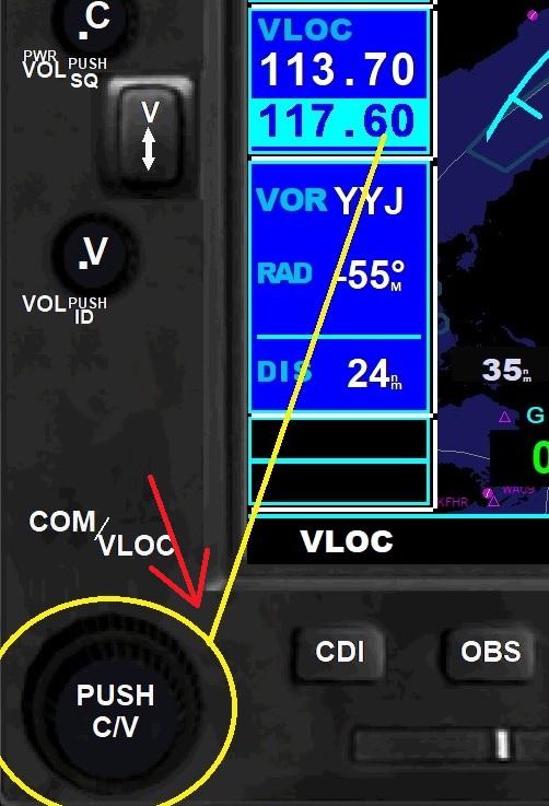 关于Milviz Cessna 310中，无法选取电台频率的MHz，只能调整KHz-8064 