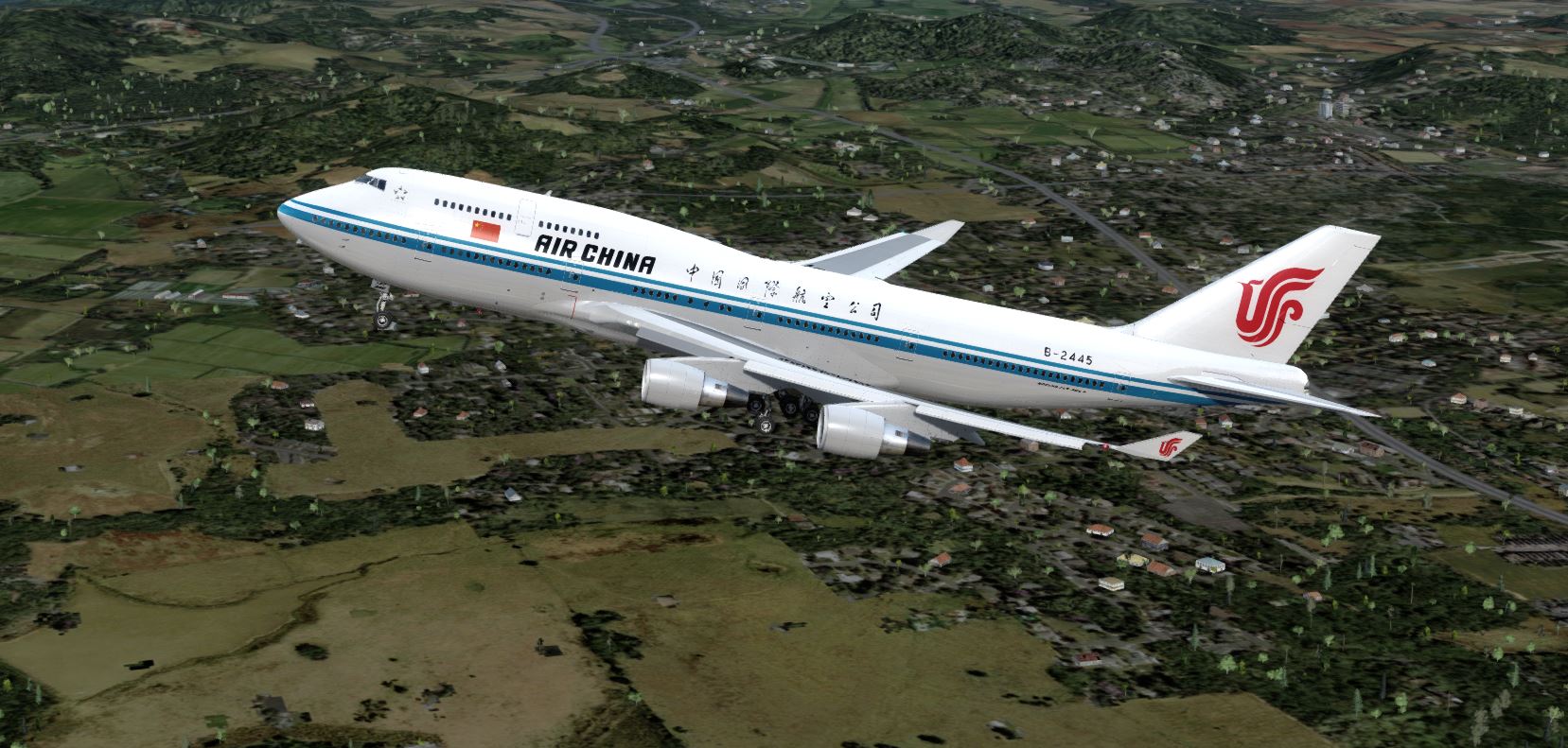 CA1316 ZGGG-ZBAA PMDG 747-3445 