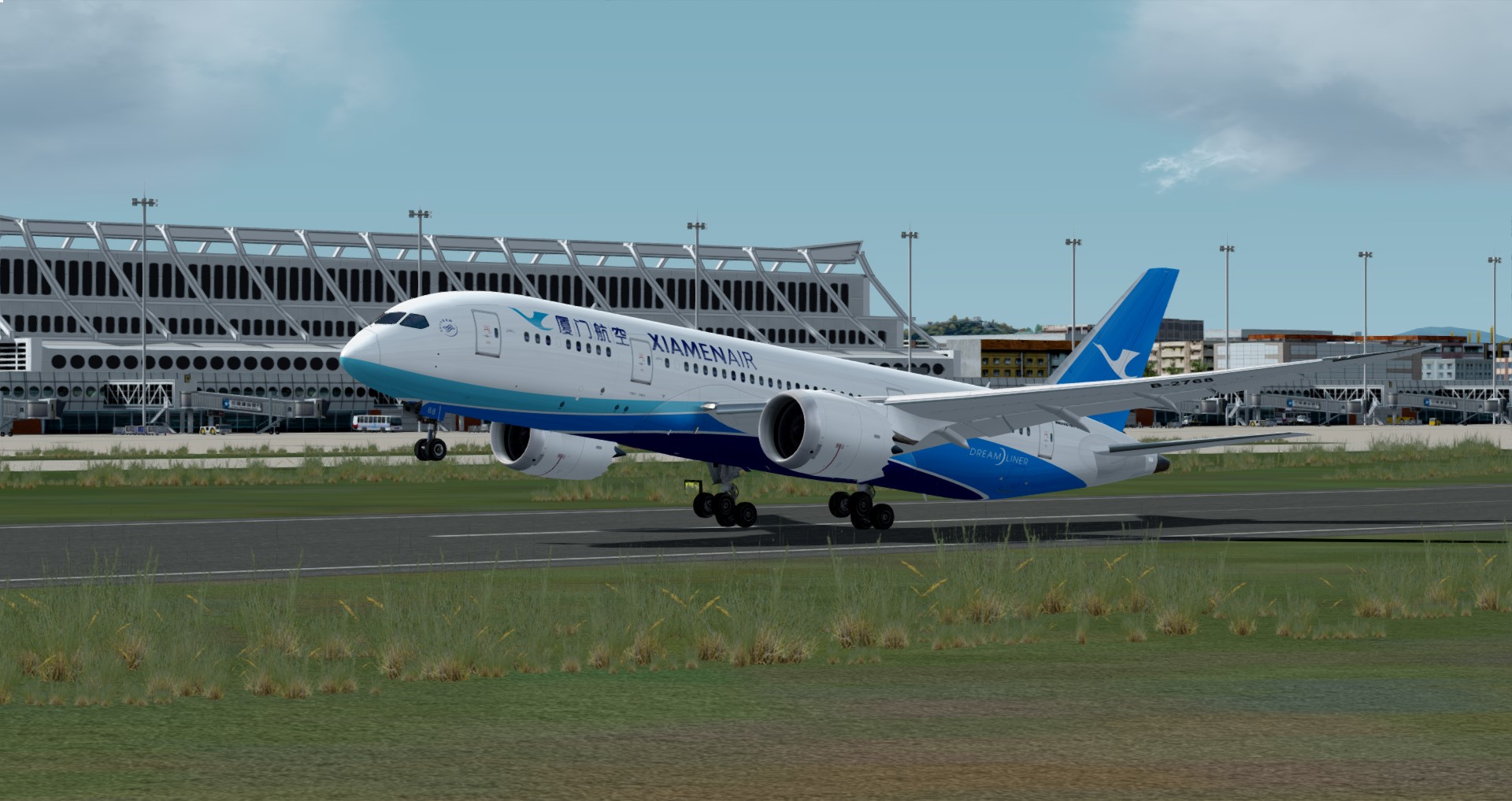 P3D V4 788 厦航 ZSAM-YSSY-2926 