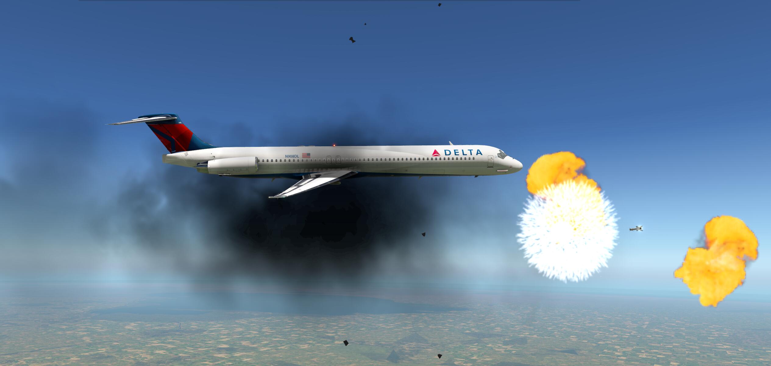 还记得马航MH17吗？被导弹击落的瞬间-9499 