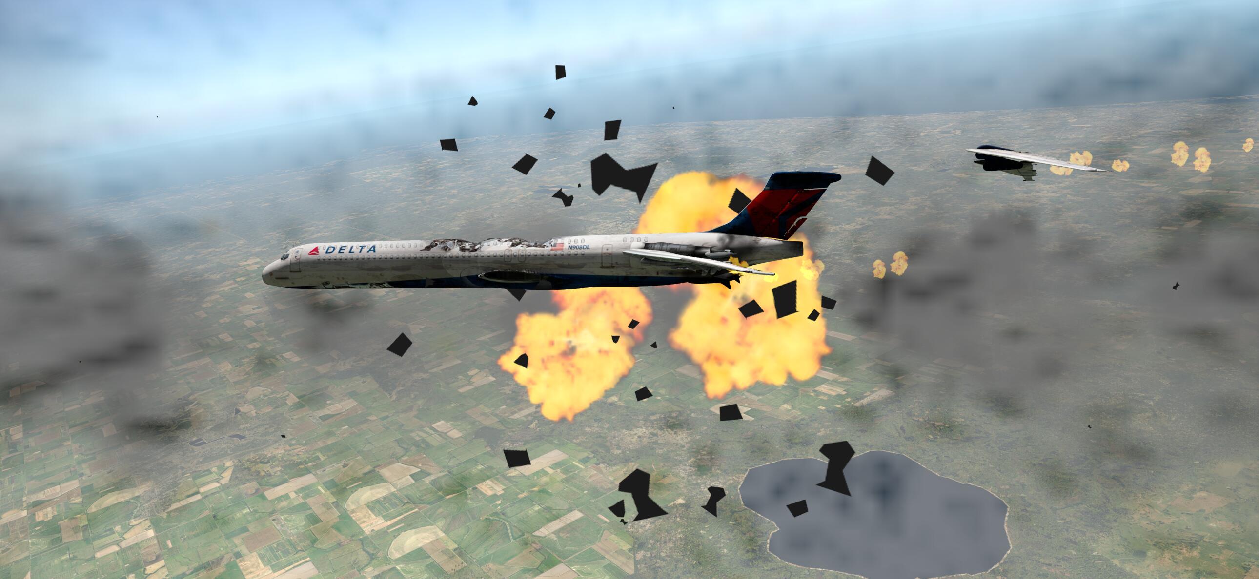 还记得马航MH17吗？被导弹击落的瞬间-8011 