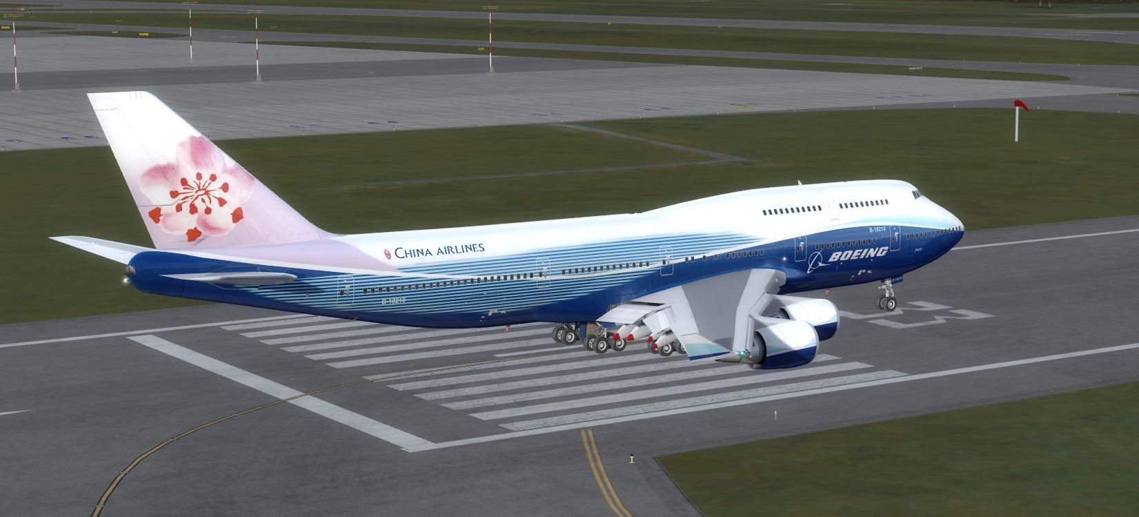 B747 ChinaAirline B18210-8360 