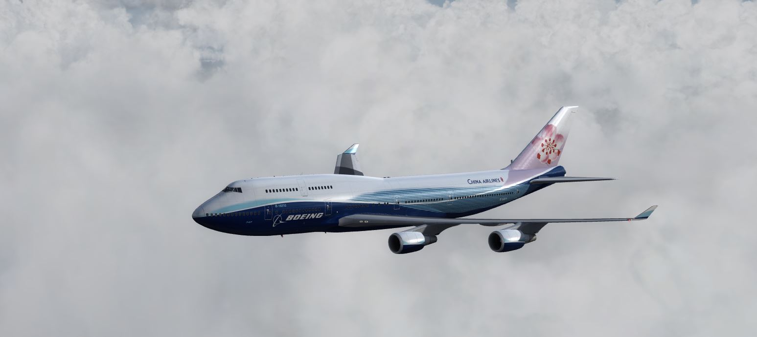 B747 ChinaAirline B18210-2517 