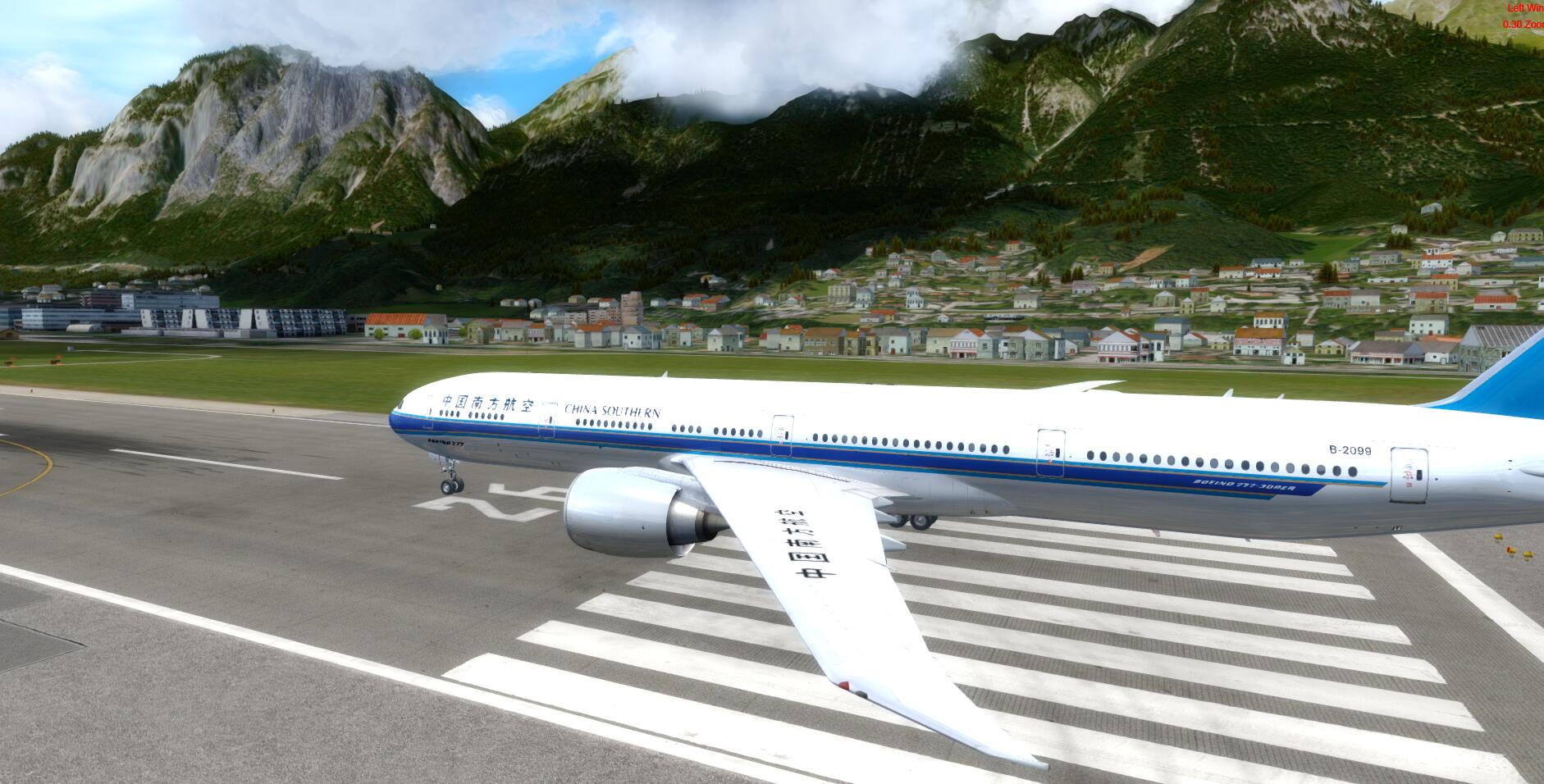 FSX QW787  VS P3D PMDG777 谁更美？-2045 