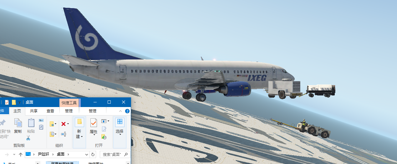 IXEG737-300来看看，出了点问题【图】XP11-8908 