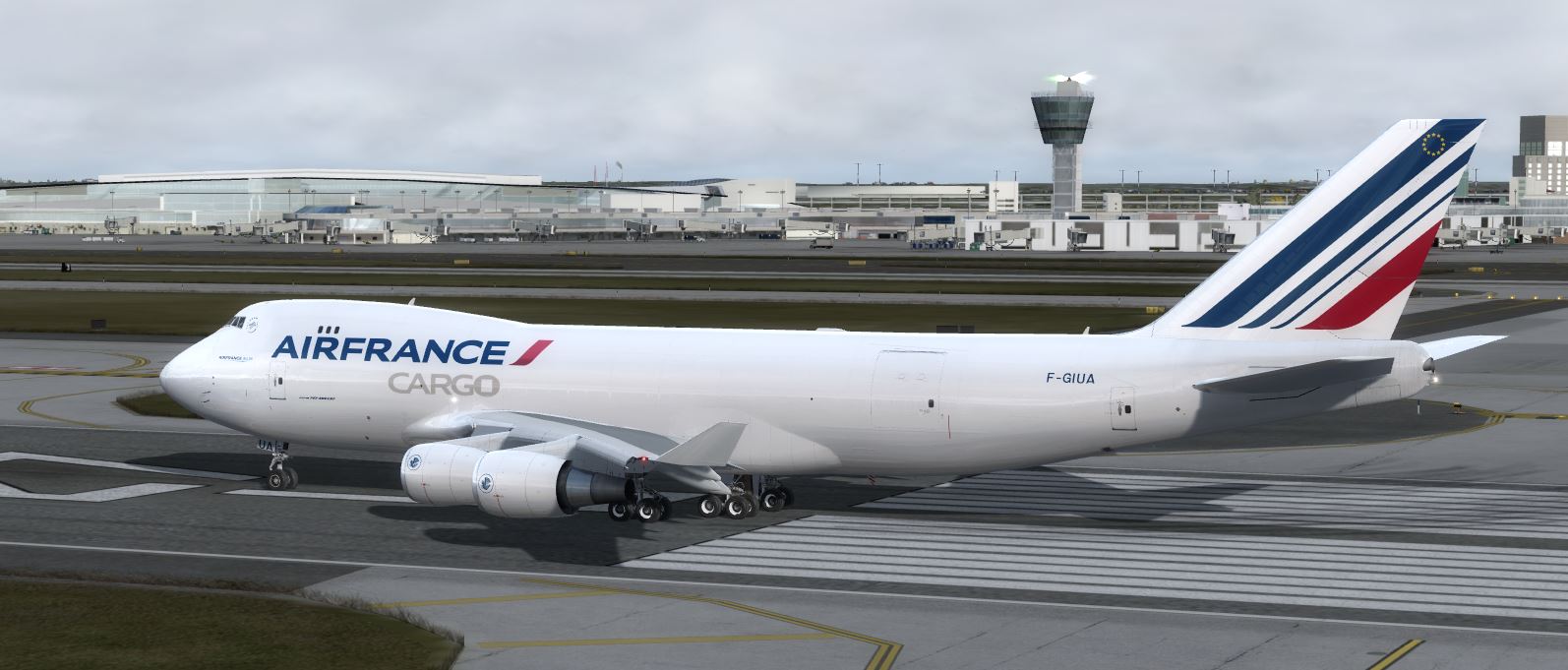 B747 Air France Cargo-9973 