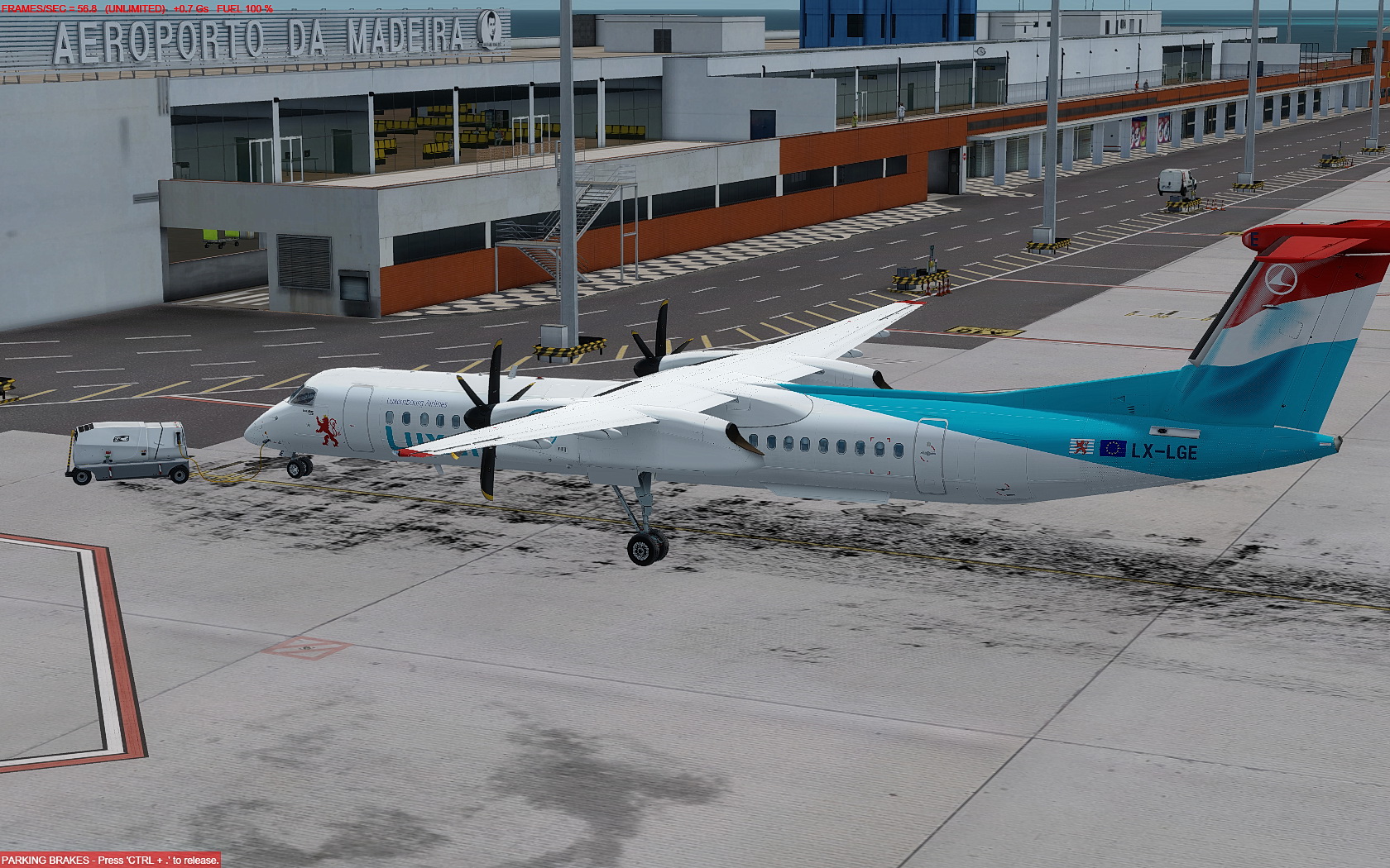 MJC8-Q400果断入正，丰沙尔C罗机场！！-3656 