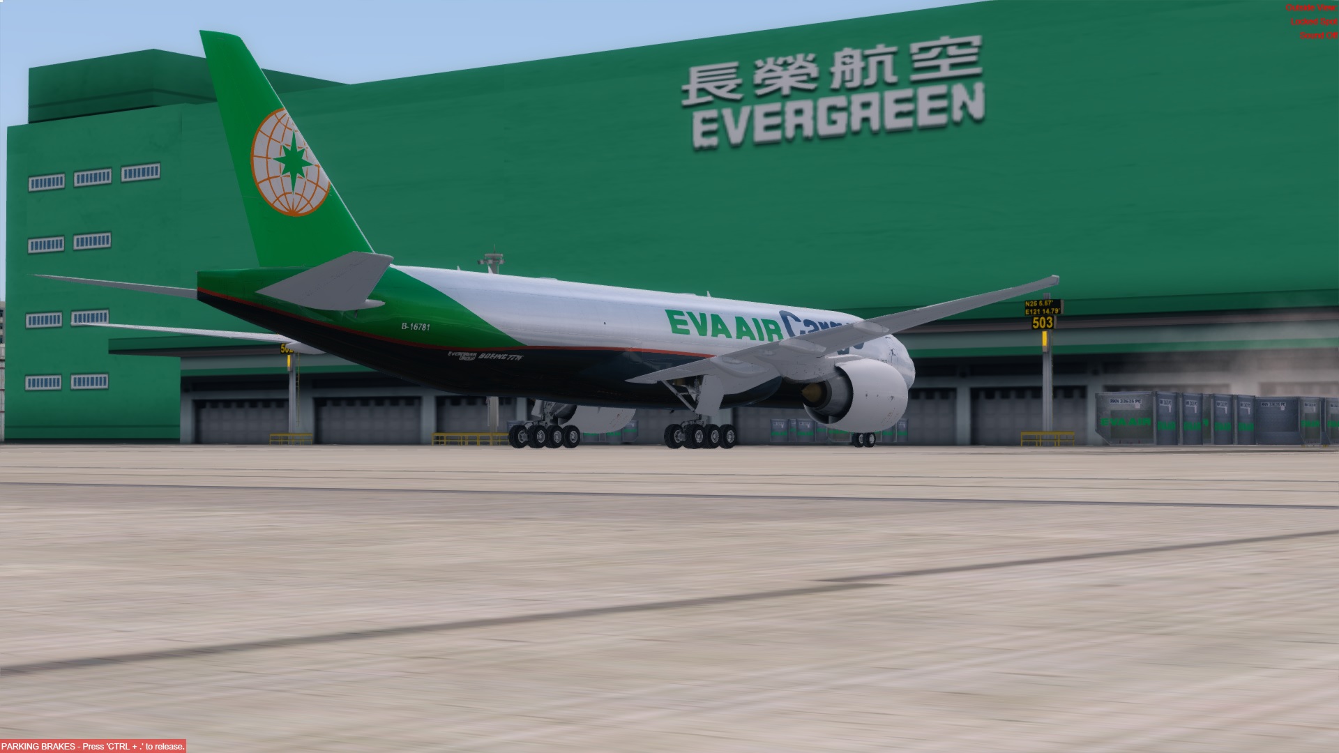 EVA AIR CARGO 777F B-16781-4968 