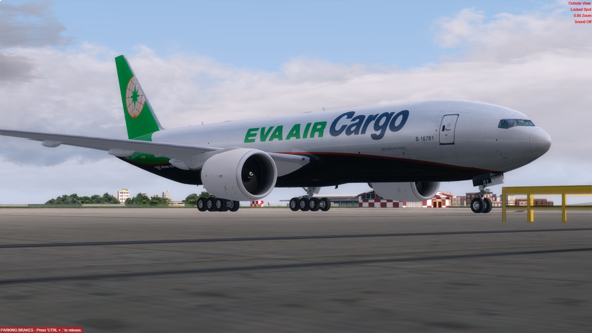 EVA AIR CARGO 777F B-16781-6700 