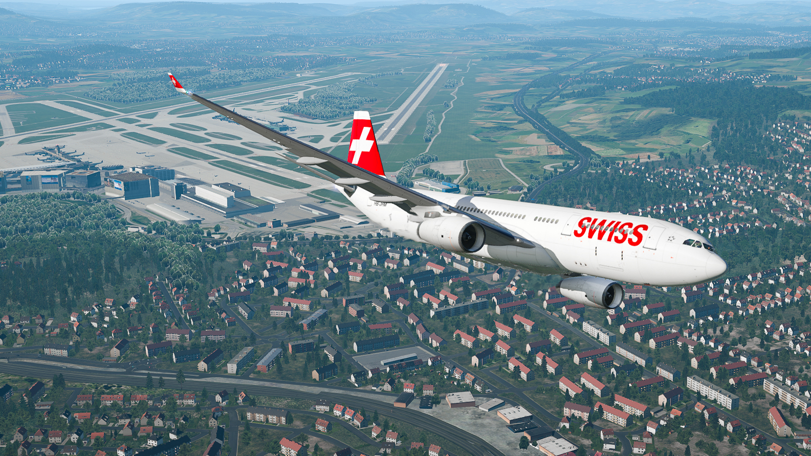 Swiss International Airlines: Our logo is our promise.-9481 