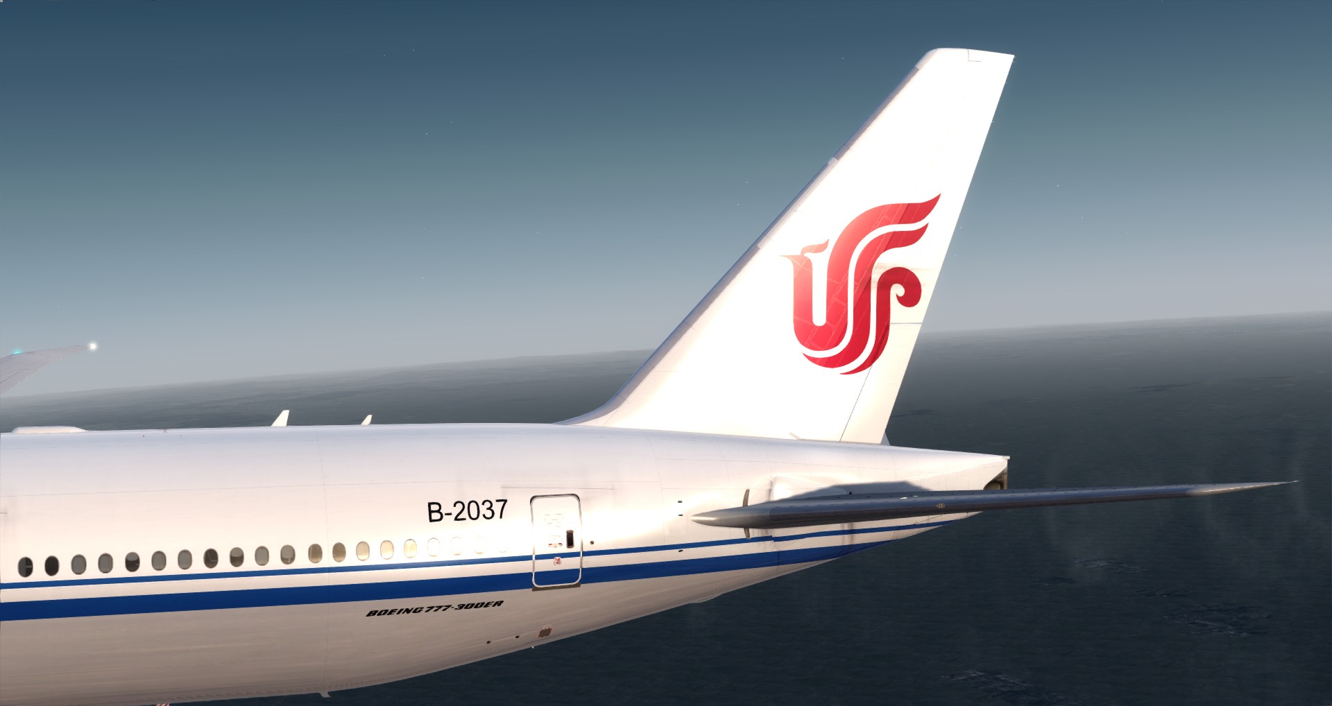 P3D V4 77W Air China ZBAA-CYUL-1849 