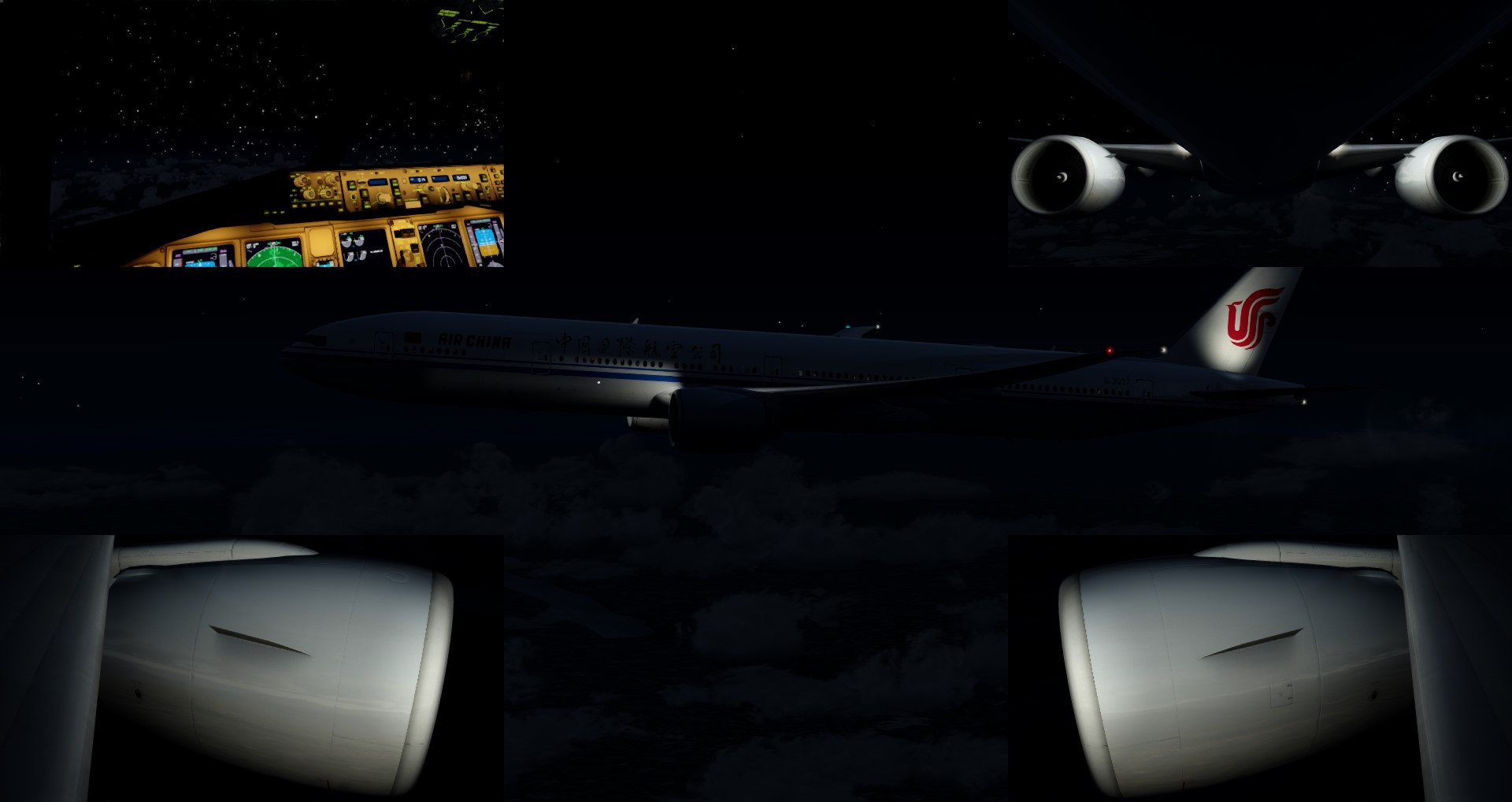 P3D V4 77W Air China ZBAA-CYUL-1065 