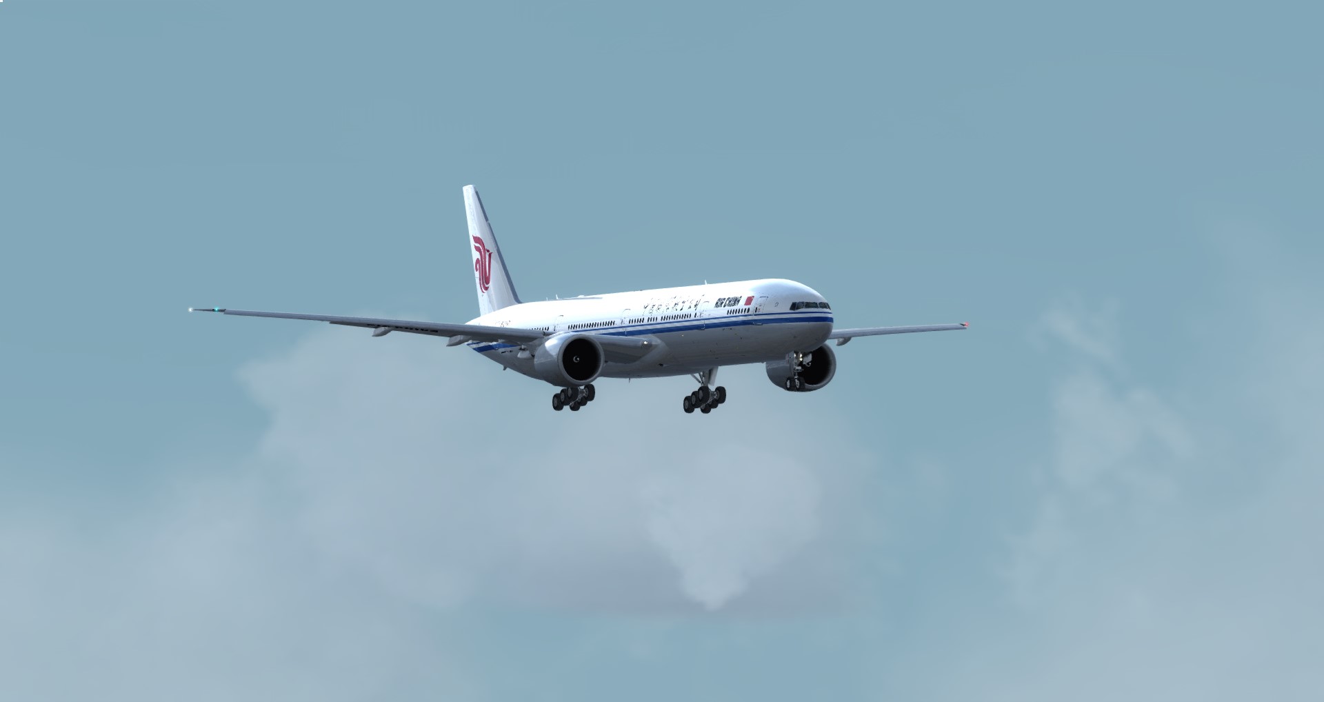 P3D V4 77W Air China ZBAA-CYUL-8406 