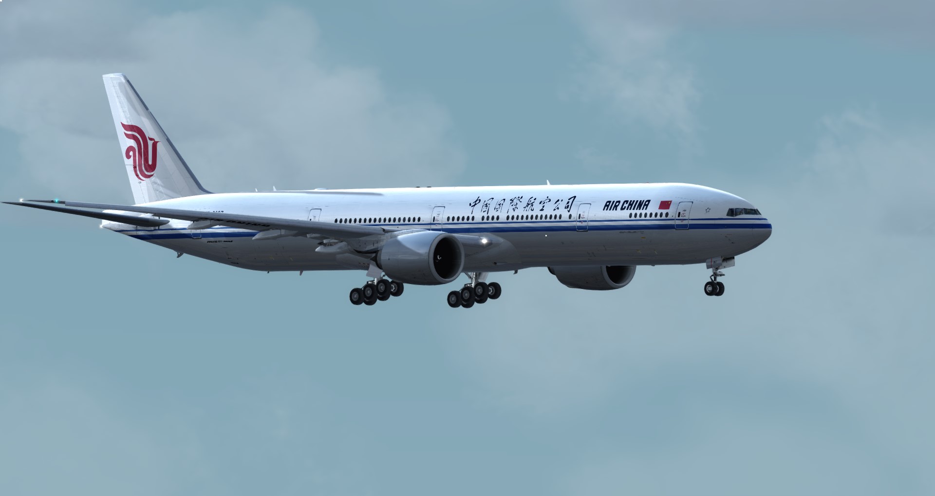 P3D V4 77W Air China ZBAA-CYUL-4256 