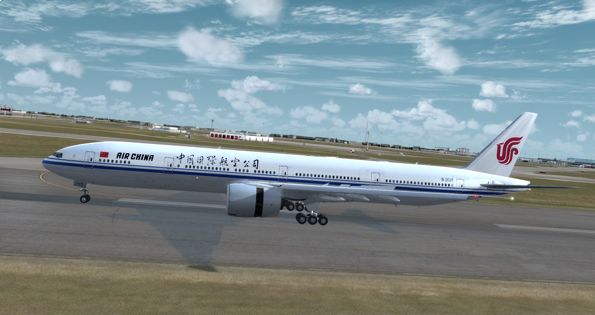 P3D V4 77W Air China ZBAA-CYUL-9899 