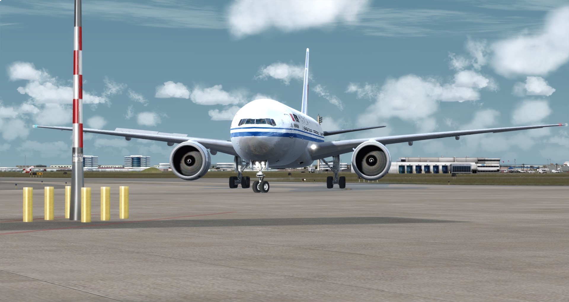 P3D V4 77W Air China ZBAA-CYUL-9624 