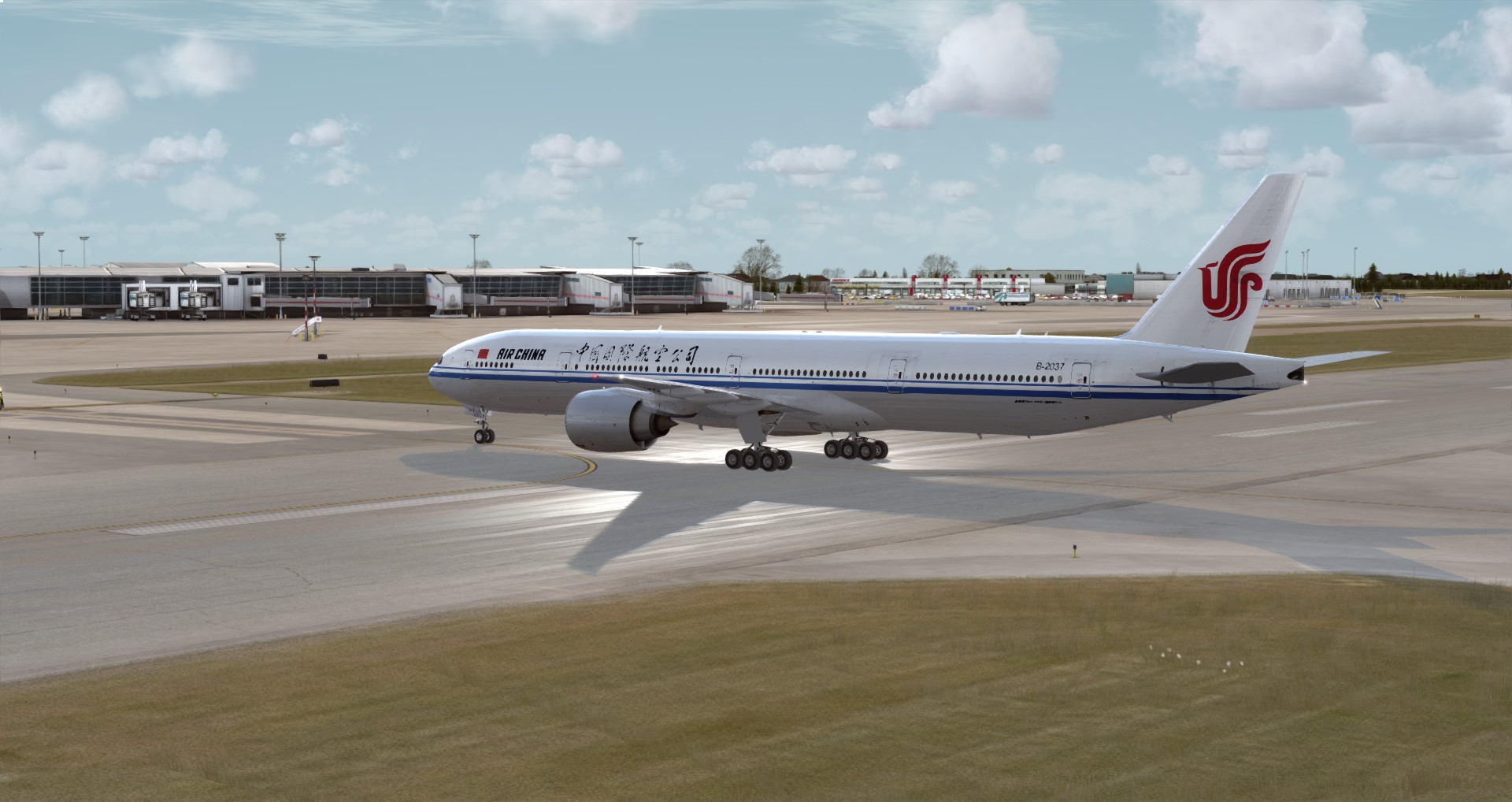 P3D V4 77W Air China ZBAA-CYUL-6978 