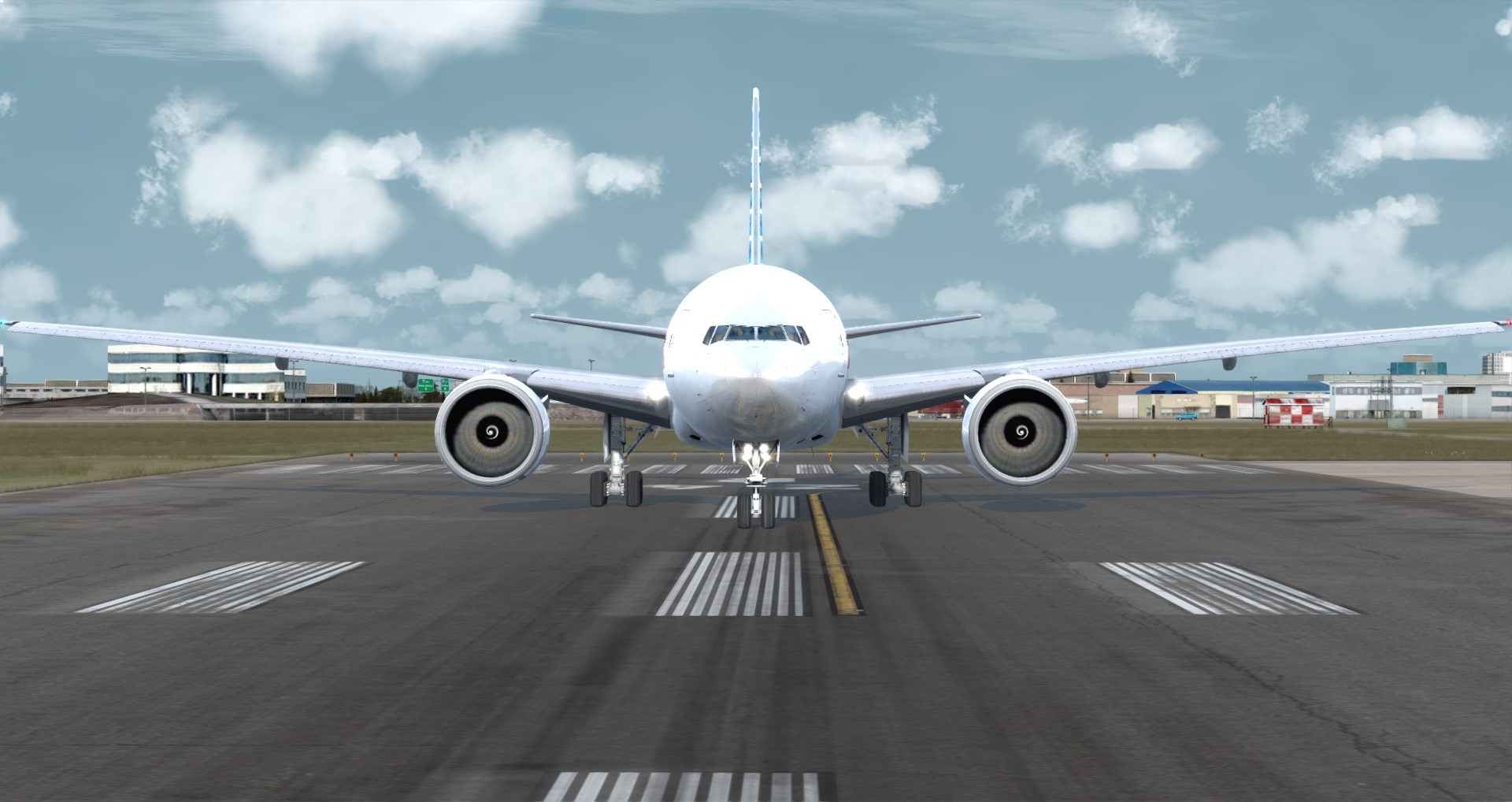 P3D V4 77L American Airlines CYUL-KSFO-1191 