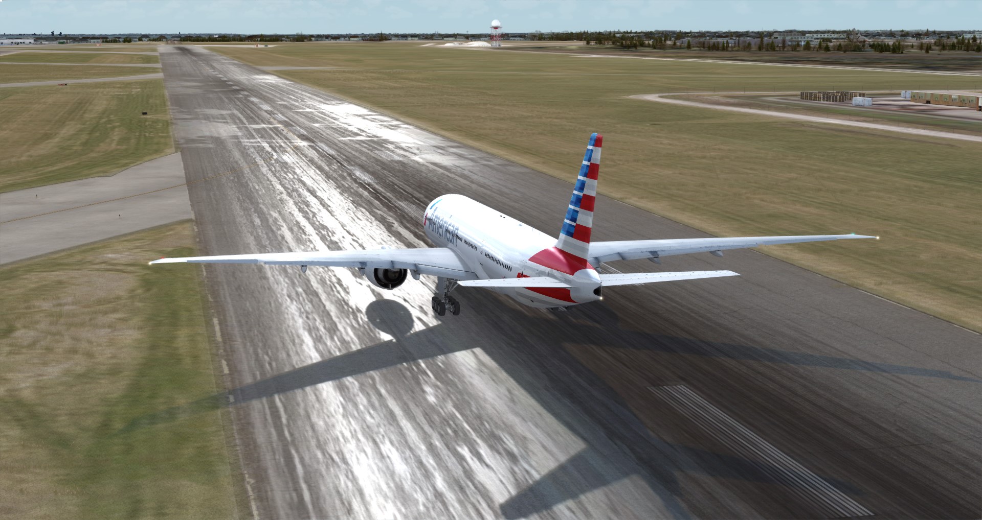 P3D V4 77L American Airlines CYUL-KSFO-3690 