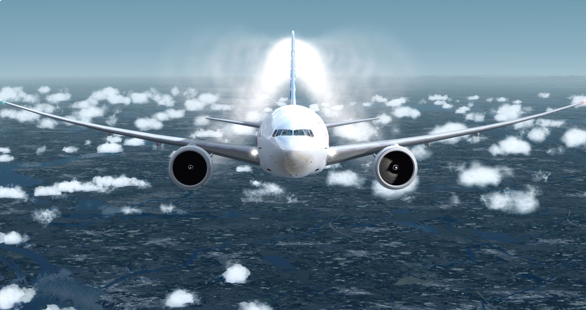 P3D V4 77L American Airlines CYUL-KSFO-6678 