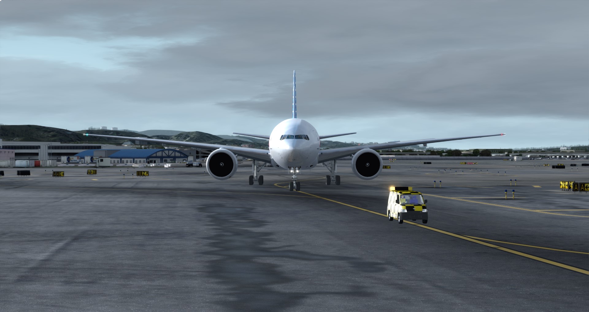 P3D V4 77L American Airlines CYUL-KSFO-4953 