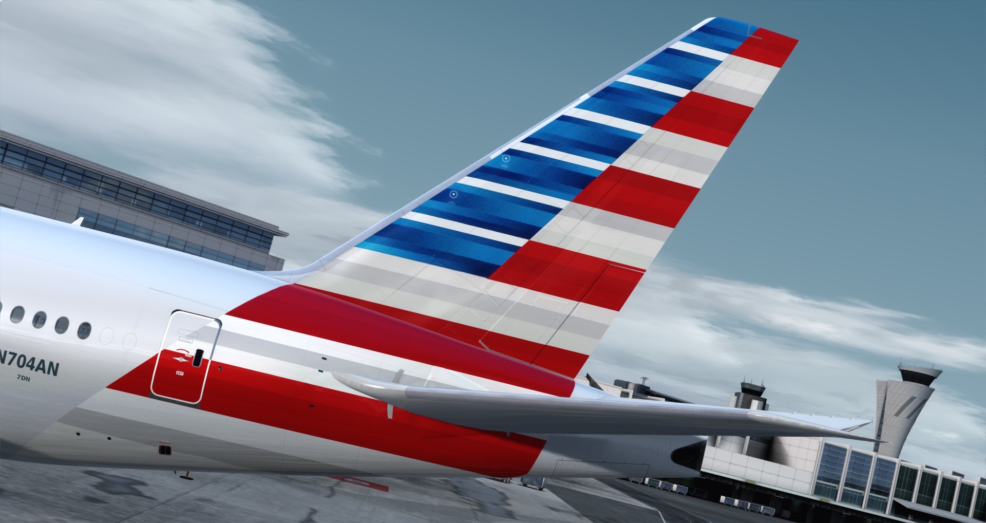 P3D V4 77L American Airlines CYUL-KSFO-3946 