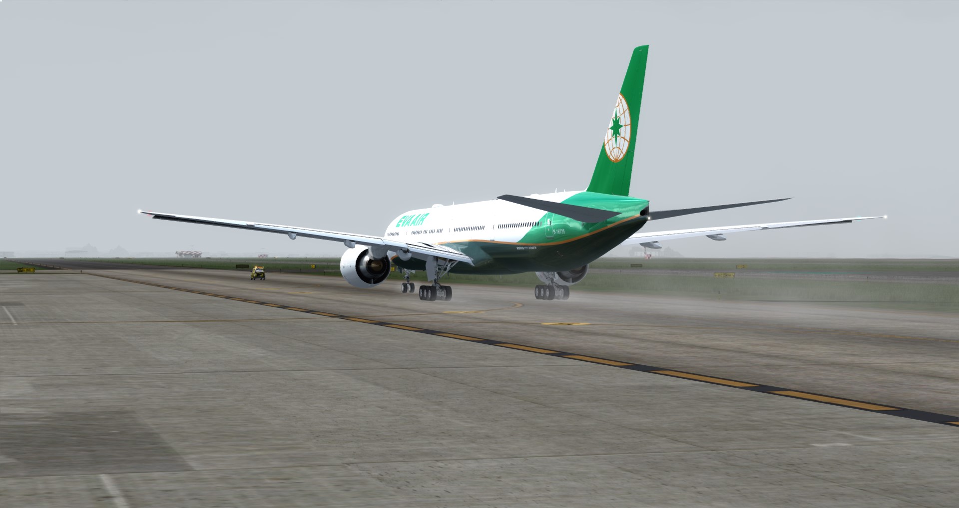 P3D V4 77W EVA AIR RCTP-KSEA-2970 